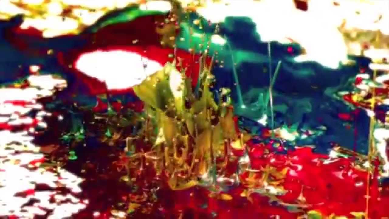 Slow Motion Paint Splash - Progressive House Background Music - YouTube
