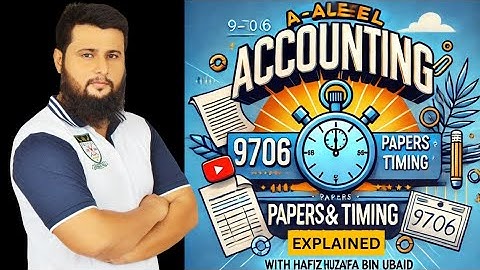 A LEVEL ACCOUNTING 9706 | Paper Pattern & Syllabus Changes | 2023-2025