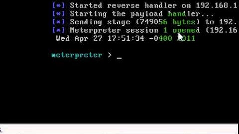 Metasploit Tutorial (Backtrack 4 R2 Linux)
