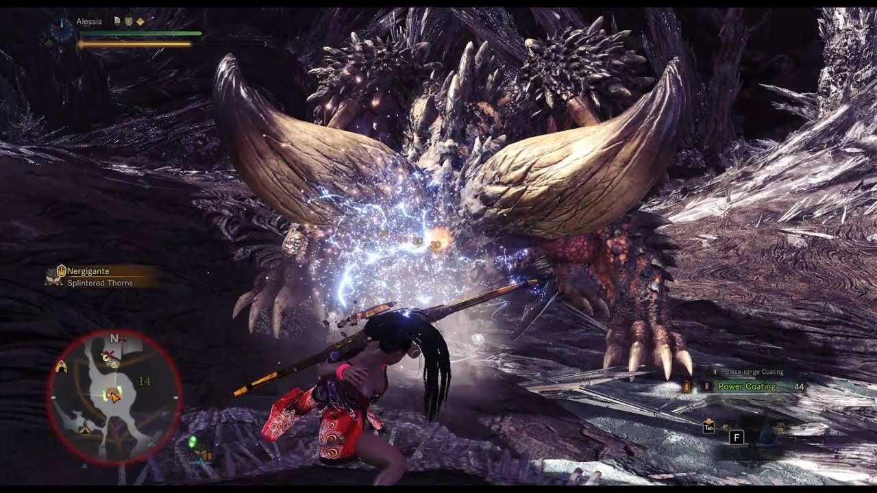 Mhw Pc 8 Nergigante 1 34 81 Bow Ta Wiki Rules Youtube