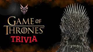 TRIVIA GAME OF THRONES 🐉⚔️🔥🐺 | 20 PREGUNTAS SOBRE GOT | CUÁNTO SABES DE JUEGO DE TRONOS? screenshot 3