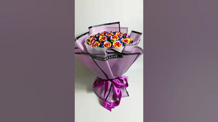 Handmade diy ribbon rose flowers gift #diy #handmade #flowers #rose #tutorial #handmadegifts #craft