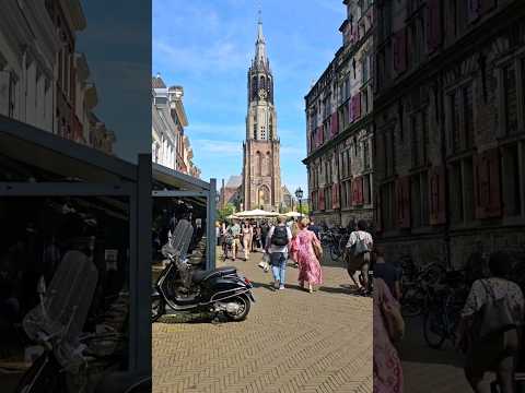 🇳🇱 Delft Nieuwe Kerk Markt/ New Church The Netherlands #shorts