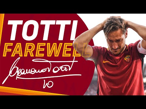 FRANCESCO TOTTI | Emotional last goodbye at Stadio Olimpico