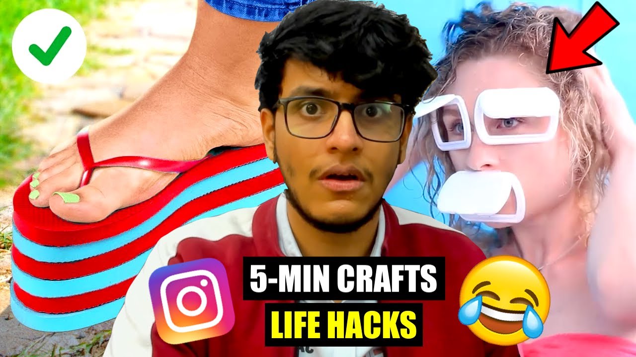 Download I Found The Weirdest 5-Minute Crafts Life Hacks and Actually Tried Them