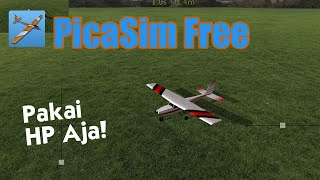 Tutorial Simulator Aeromodelling di Android - PicaSim Free screenshot 1