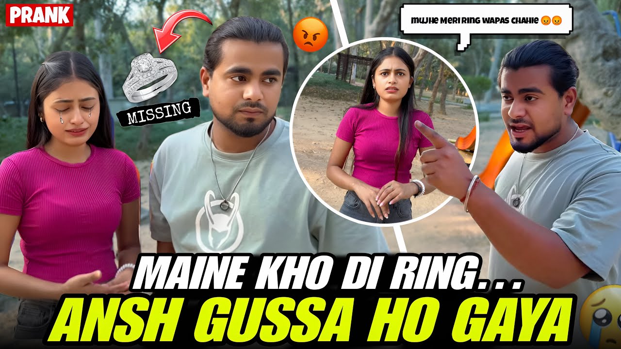 Ansh Ki Di Hui Ring Kho Di.. Ab Kya Hoga? 😱😭|| Ansh Ho Gaya Emotional 😭