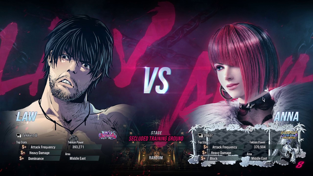 BSK (Law) VS Joker (Anna) Tekken 8 Ranked