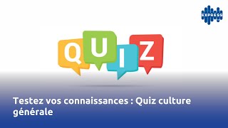 #Quiz_Etudiant: Testez vos connaissances avec Alaa El Aabed : Quiz culture générale