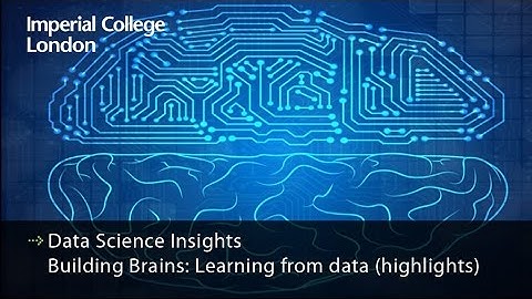 Data Science Insights – Building Brains: Learning from data (highlights)