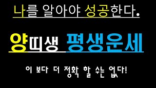 양띠,평생운세,좋은띠,나쁜띠,좋은해,나쁜해,(상담,010/4258/8864)