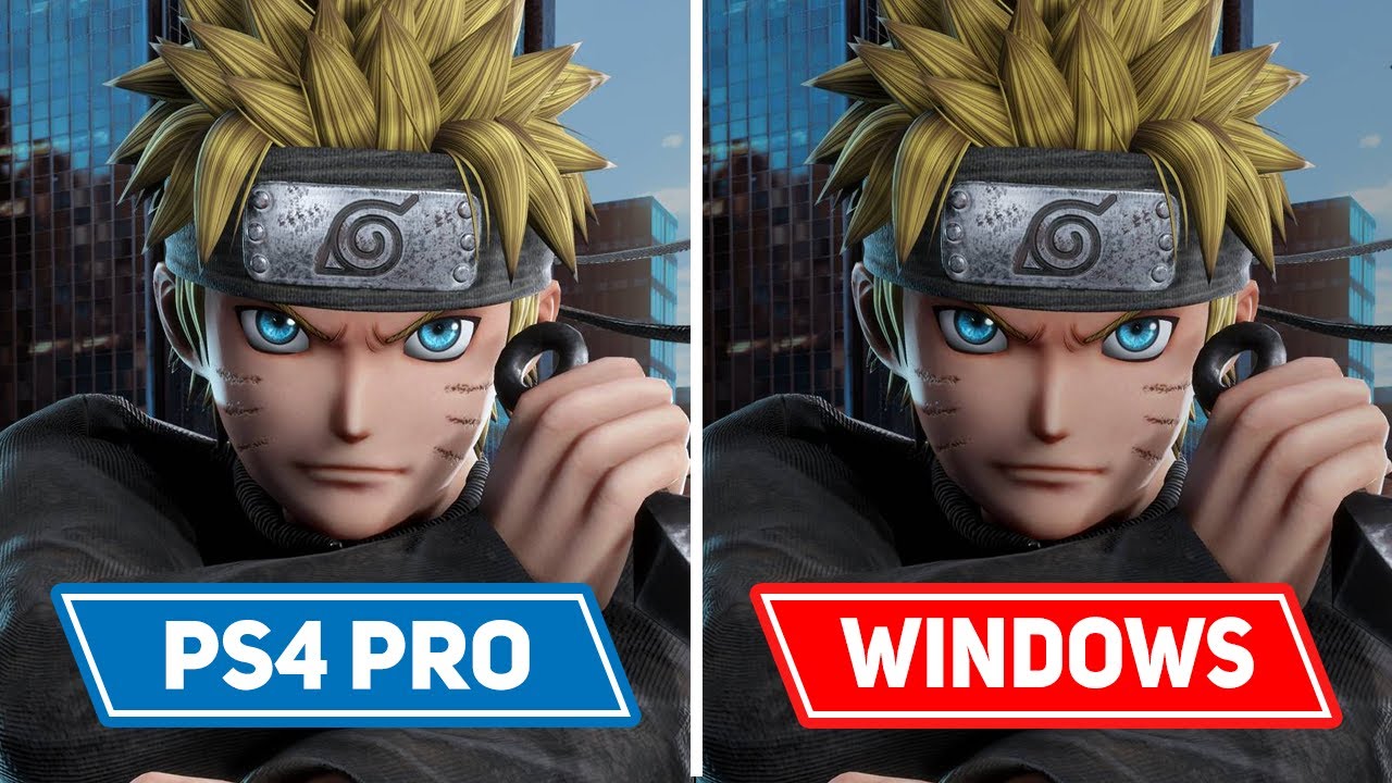 JUMP FORCE (2018) PS4 Pro vs PC GAMER (Which One is Better?)