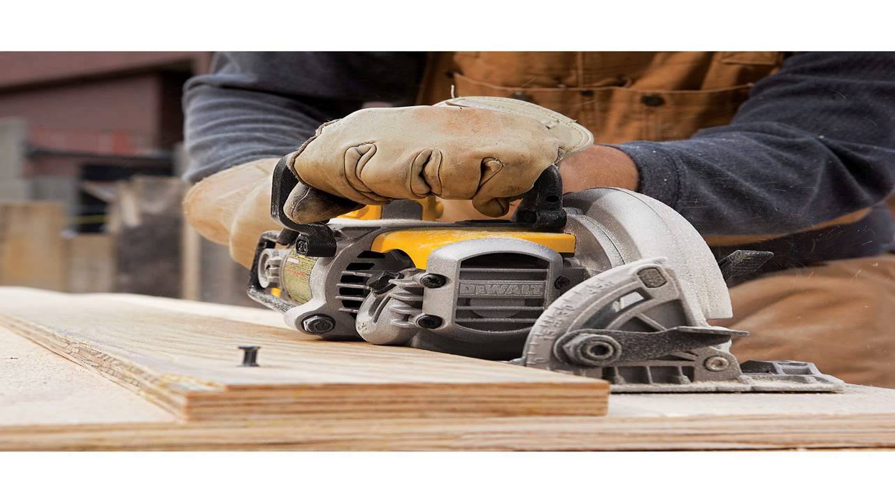 DEWALT DWS535 7 14 Inch Worm Drive Circular Saw YouTube