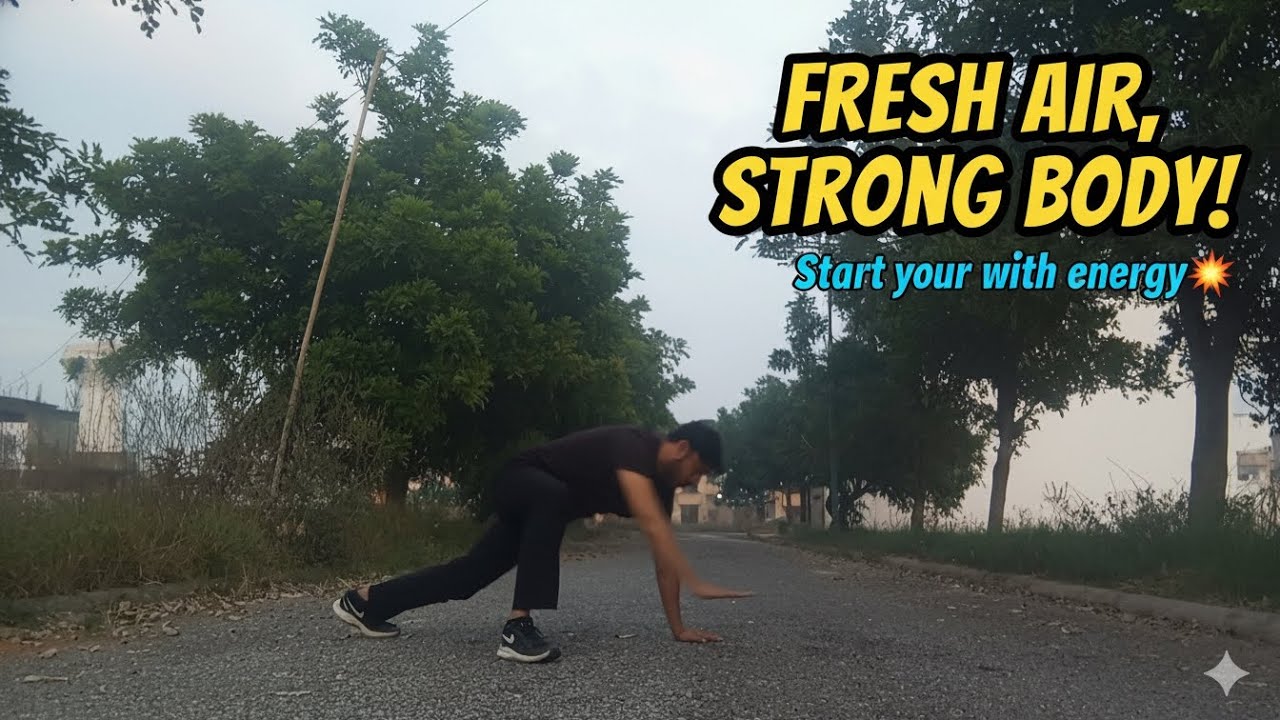 Full Body Outdoor Workout | Stay Fit Anywhere