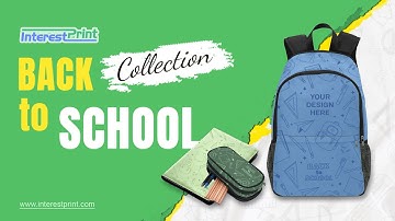 Custom Back-to-School Collection︱InterestPrint Print-on-Demand 2024#etsy #shopify #printondemand