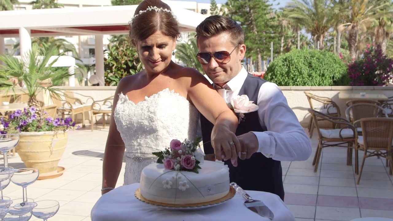 The Cyprus Wedding Of Sue And Neil Louis Phaethon Beach Hotel And Sea Star Paphos