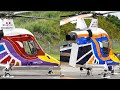 Kaman k1200 kmax intermeshing rotors helicopters takeoff  landing