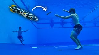 Trying a New Sport: Underwater Torpedo League