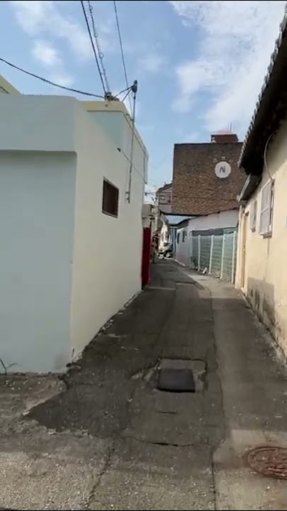 Rumah warga Korea selatan digang sempit.