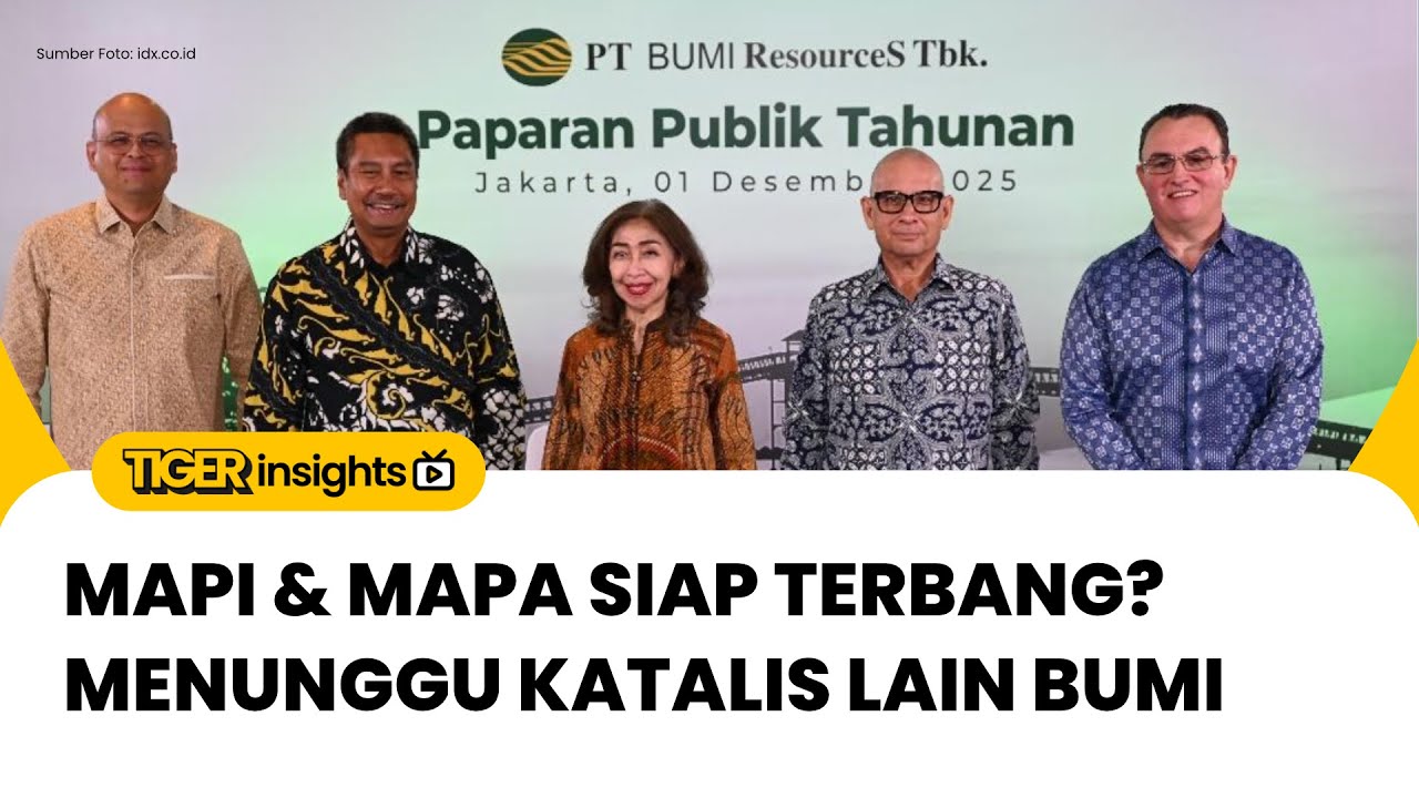 LIVE! Kinerja Solid, MAPI & MAPA Siap Terbang? Katalis BUMI Ditunggu ...