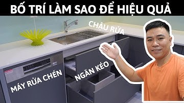 Cách lắp Máy Rửa Chén cạnh Chậu Rửa đạt hiệu quả | HUGA