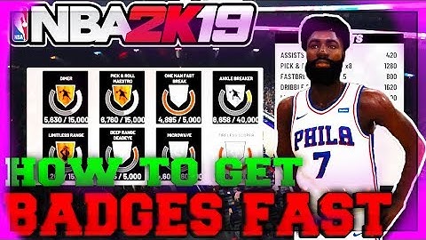 *NEW* NBA 2K19 EASY FASTEST WAY TO GET ALL BADGES IN UNDER A HOUR {WATCH THIS BEFORE THEY PATCH IT}