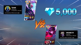 タイラント VS ゲーム内 (トップ グローバル ダイロス) アルファ VS ダイロス - 勝つのは誰だ!? screenshot 4