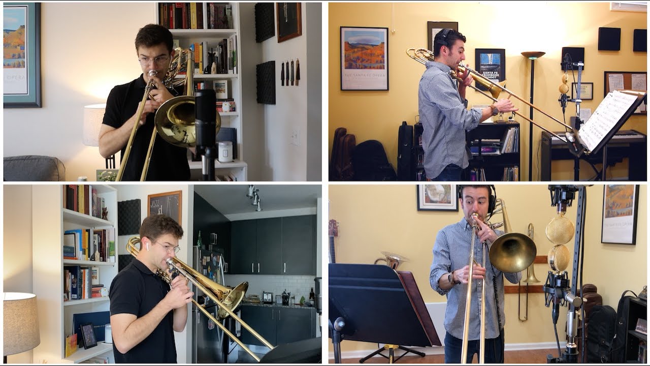 Prelude No. 6, Op. 34 by Shostakovich (Trombone Duet)