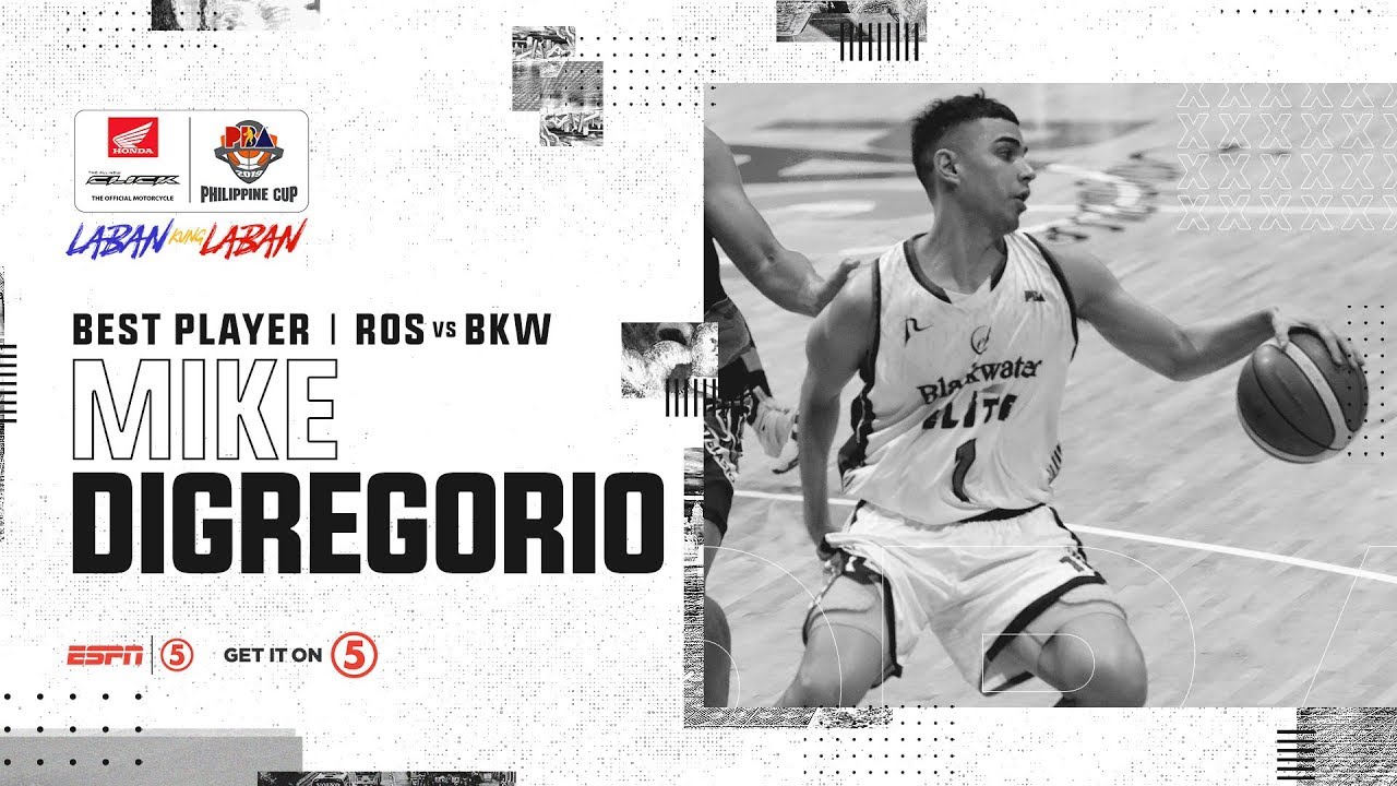 Best Player: Mike DiGregorio | PBA Philippine Cup 2019