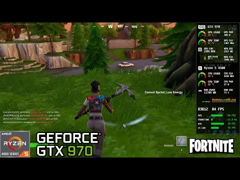 Fortnite Chapter 6 Season 1 | GTX 970 4GB + Ryzen 5 4500 - YouTube