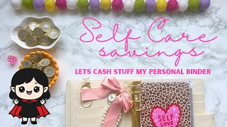 🧛🏽‍♀️ SELF CARE SAVINGS EP 5 | CASH STUFF MY MINIS PERSONAL BINDER | UK WEEKLY