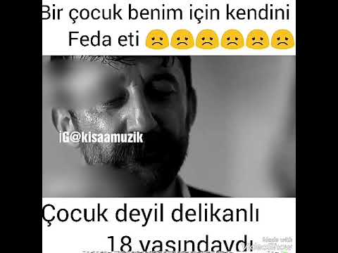 Bir çocuk benim için kendini feda eti... Instagram@kisaamuzik