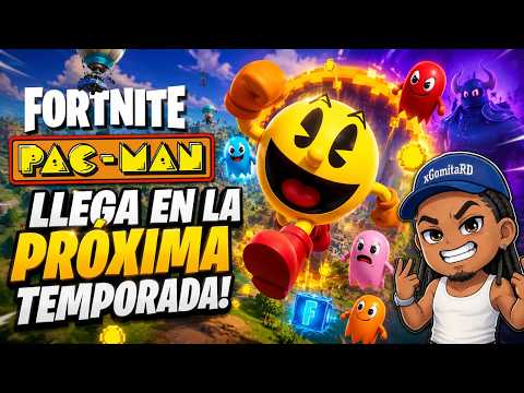 PACMAN LLEGARA A FORTNITE en la PROXIMA TEMPORADA