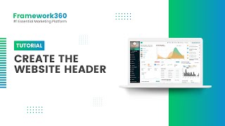 Create the Website Header - Framework360