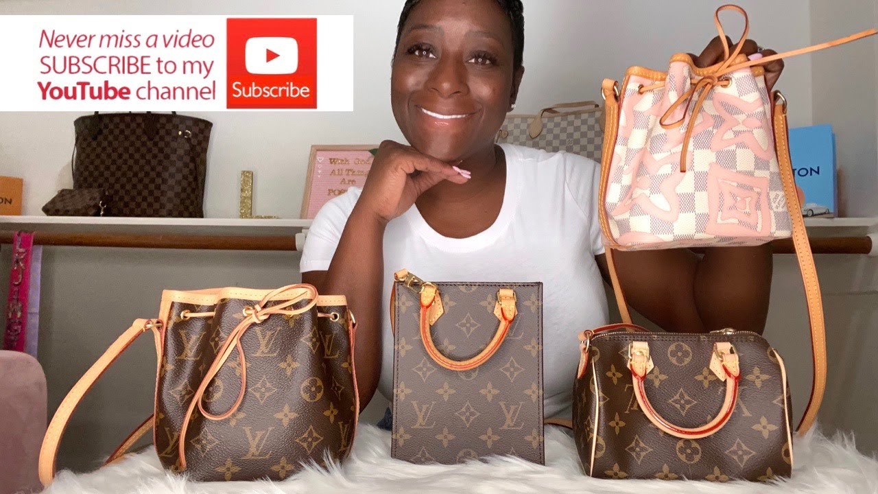 LOUIS VUITTON NANO NOE UNBOXING! What fits?