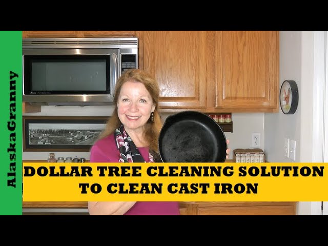 The Best Way to Clean Cast Iron (Stainless Steel & Glassware, too!) - Roots  & Boots