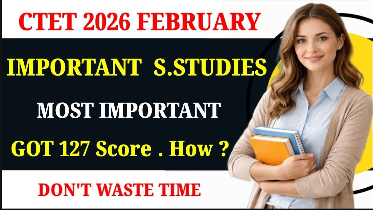Ctet 2026 syllabus wise important mcq || Ctet 2026 social studies important || 