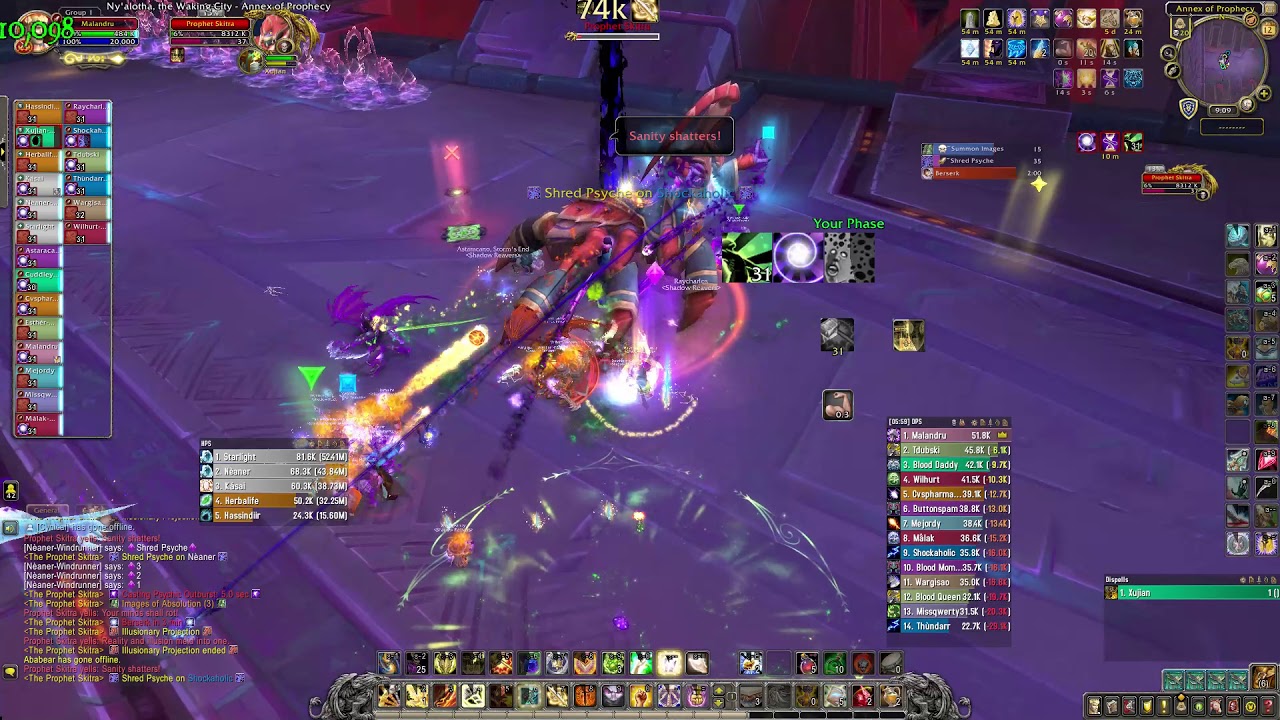 Shadow Reavers vs The Prophet Skitra