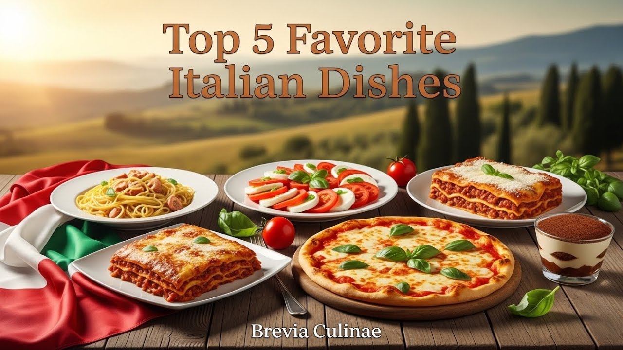 5 İtalya’nın En Meşhur ve En Çok Beğenilen 5 Lezzeti