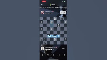 Brilliant move Part. 2 | #chess #checkmate #chessgame #chesscom #chessmate #chessopening #chesswin