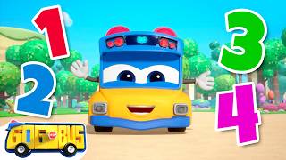 🚌 GoGoBus Numbers Song | Counting 1-10 Is Fun | Kids Songs And Nusery Rhymes