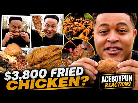LATryGuy Flew Across The Country For $3,800 Fried Chicken?! | AceBoyPun Reacts