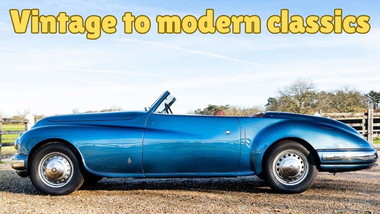 HUGE VARIETY of CLASSIC CARS: BONHAMS AUCTION RESULTS 2025