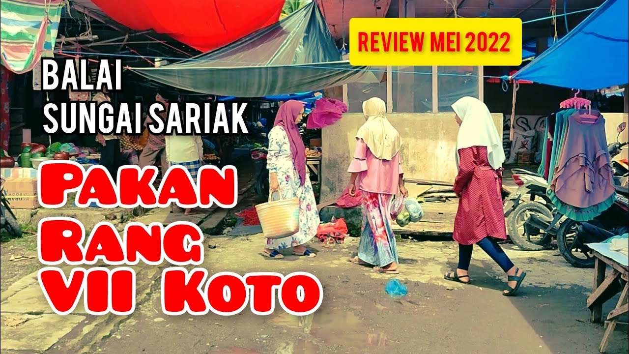 BALAI SUNGAI SARIAK PAKAN RANG VII KOTO | Begini Suasana di Hari Raba'a Tahun 2022
