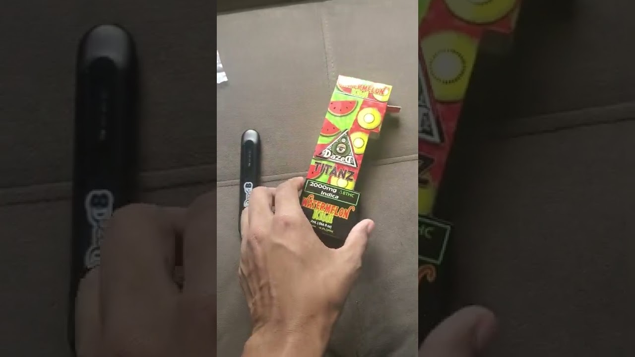 Delta 10 (Happihemp.com) & Delta 8 (Dazed8.com) Disposable Review