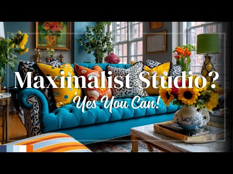 artistic living room