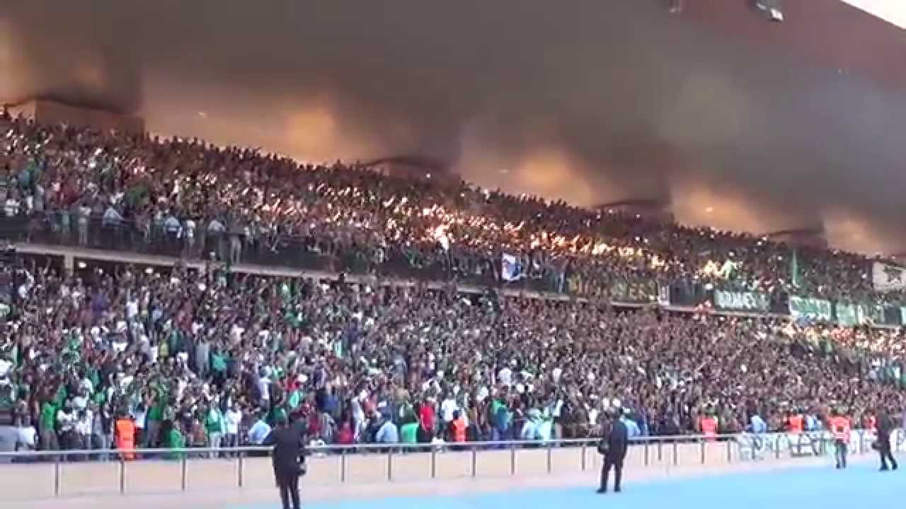 لقطة الأسبوع ، شاهد روعة و ردة فعل جمهور الرجاء بمراكش بعد الهدف - RAJA CASABLANCA
