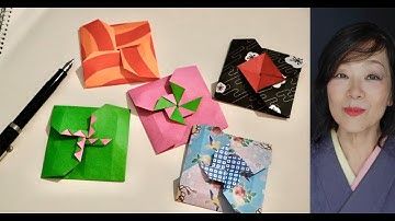 Origami Tutorial: Envelope Variation
