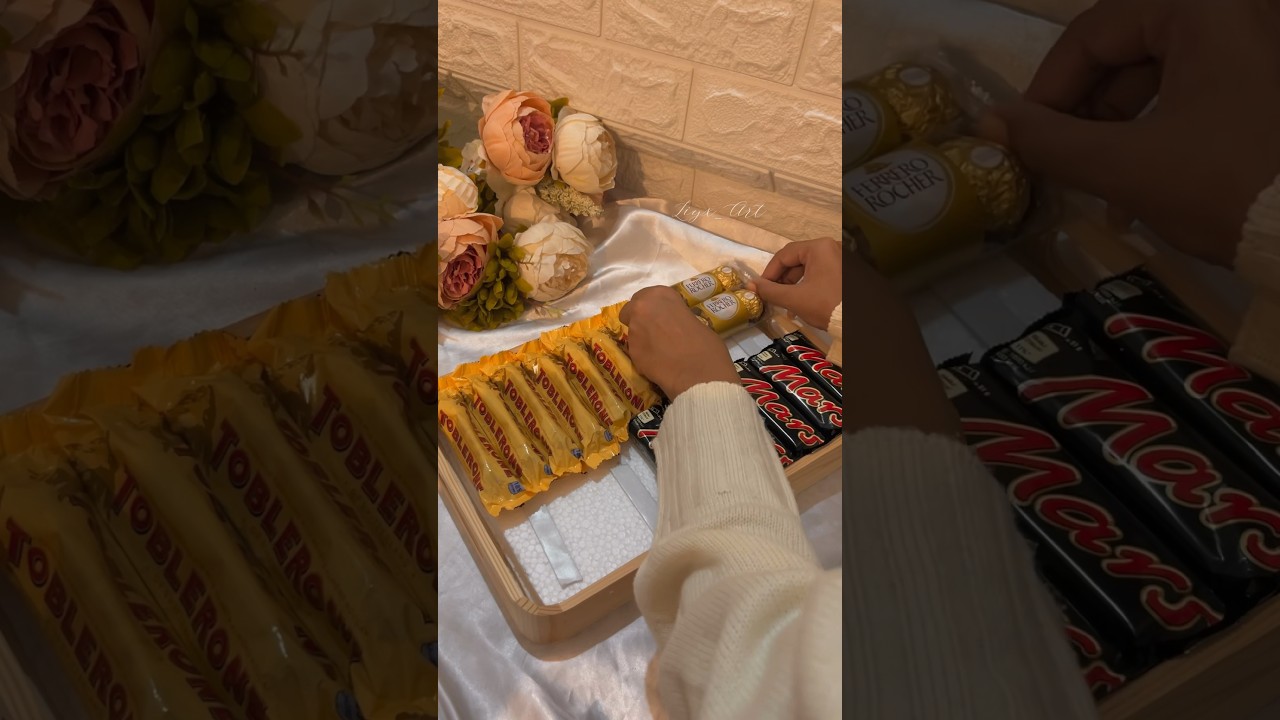 Chocolate Hamper making♥️ 