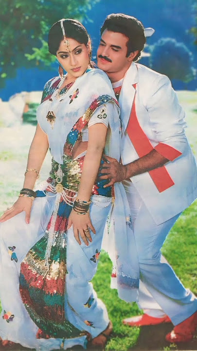 RowdyInspector#Balakrishna#Vijayashanthi#superhit song💐🌺✨